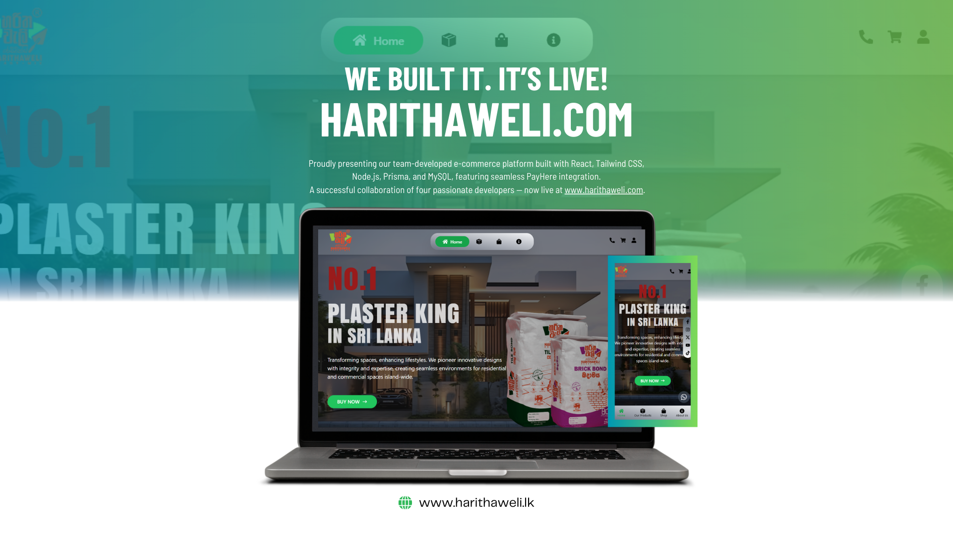HarithaWeli E-Commerce